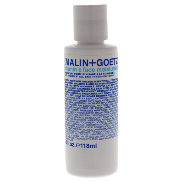 Vitamin E Face Moisturizer by Malin + Goetz for Men 4 oz Moisturizer - Picture 1 of 1